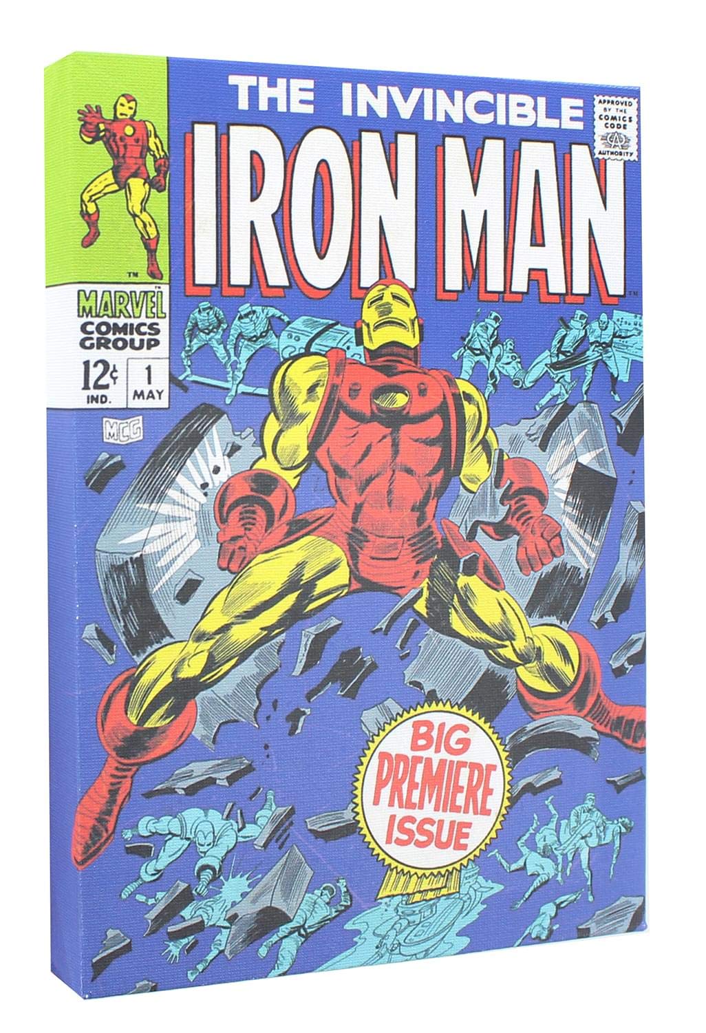 Amazon.co.jp: Toynk Marvel コミックカバー 9 x 5インチ キャンバス